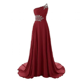 Women's Crystal Beaded Chiffon Dress - Champagne - Dress - 26W - Polyester/Chiffon - image 1