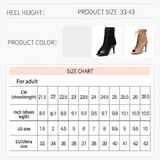 Women's Latin Lace Up Dance Boots - Black - Cuban Heel 7.5cm - 10 B - PU Leather - image 17
