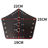 Unisex Punk Cosplay Wristbands 2 Pcs - Black - 1 - Wristband - Medium - PU Leather - image 12