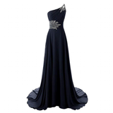 Women's Crystal Beaded Chiffon Dress - Champagne - Dress - 26W - Polyester/Chiffon - image 2
