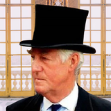 Men's Handcrafted Luxury Formal Top Hats - Gray - Hat 15cm - S(55cm) - Wool - image 20