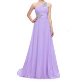 Women's Crystal Beaded Chiffon Dress - Champagne - Dress - 26W - Polyester/Chiffon - image 4