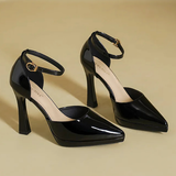 Women's Patent Leather Pointed Toe heels - Red - 12cm Heels - 42 B - Patent Leather - image 28