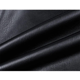 Men's Leather Fleece Lined Short Jackets - Black - Men's Business Jacket - 7XL - Genuine Leather - image 25