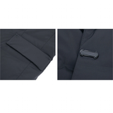 Men's Quality Down Winter Warm Jacket - Black - 1 / Long / Down Dress Jacket - 4XL (EUR XL) - Polyester/Down - image 31