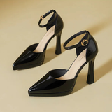 Women's Patent Leather Pointed Toe heels - Red - 12cm Heels - 42 B - Patent Leather - image 31