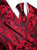 Funki Buys | Vests | Men's 4 Pcs Formal Floral Tie Vest Sets