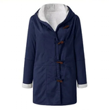Women's Thick Fleece Hooded Long Coat - Red - Fleece Jacket - 5XL - image 28