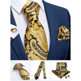 Funki Buys | Neckties | Men's 3 Pcs Stylish Formal Tie Set