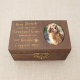Custom Pet Ashes Wooden Urns - Beige - Pet Ashes Box - Medium - Wood - image 8