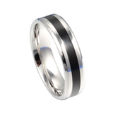 Men's Women's 316L Stainless Steel Rings - 13 - Stainless Steel - image 1