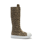 Women's Streetwear Lace Up Canvas Boots - Black - High Top Sneaker - 43 B - Canvas - image 24