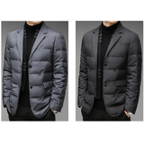 Men's Quality Down Winter Warm Jacket - Black - 1 / Long / Down Dress Jacket - 4XL (EUR XL) - Polyester/Down - image 15