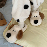 Women's Cute Puppy Slippers - Cream - Full Puppy Slippers - 34-35 - Plush - image 18