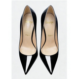 Women's Formal Red Sole Stiletto Pumps - Black - 1 / 12cm Stiletto - 44 B - PU Leather - image 31
