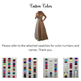 Women's Chiffon Beaded Prom Dress - Custom Color - Prom Dress - 28W - Chiffon Lace - image 18
