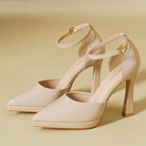 Women's Patent Leather Pointed Toe heels - Red - 12cm Heels - 42 B - Patent Leather - image 34