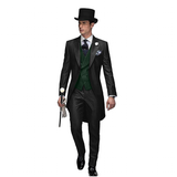Men's Handcrafted Luxury Formal Top Hats - Gray - Hat 15cm - S(55cm) - Wool - image 45