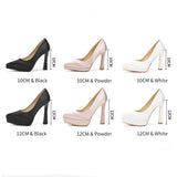 Women's Elegant Satin High Heel Pumps - Pink - 1 / 12cm Heel - 41 B - PU Patent Leather - image 38