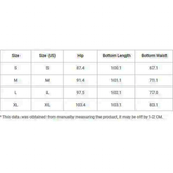 Women's High Waist Skinny Pants with Belt - Black - Skinny Pants - XL - Polyester - image 9
