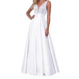 Women's Satin Sequin Evening Dress - Rose Gold - Evening Dress - US22 - Satin/Sequin - image 47