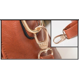 Handbags Women's Designer Shoulder Bag - Brown - Crossbody Bag - Medium - PU Leather - image 26