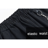 Women's Retro Streetwear Cargo Pants - Black - 1 / Cargo Pants - 5XL - Polyester - image 40