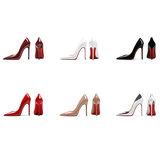 Women's Luxury Patent Leather Stilettos - Burgundy - 12cm - 43 B - Genuine Patent Leather - image 12
