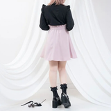 Women's High Waist Harajuku Mini Skirt - Black - Skirt - 4XL - Polyester - image 18