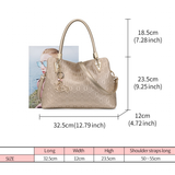 Handbags Women's Luxury Crossbody Bag - Gold - 1 - 999002F1O - Handbag - Small - PU Leather - image 41