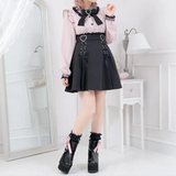 Women's High Waist Harajuku Mini Skirt - Black - Skirt - 4XL - Polyester - image 12