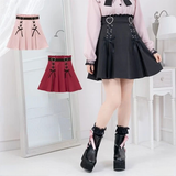 Women's High Waist Harajuku Mini Skirt - Black - Skirt - 4XL - Polyester - image 9
