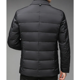 Men's Quality Down Winter Warm Jacket - Black - 1 / Long / Down Dress Jacket - 4XL (EUR XL) - Polyester/Down - image 16