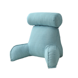 Armrest Reading Pillow Detachable - Sky Blue - Backrest Pillow - Medium - Polyester Cotton - image 36