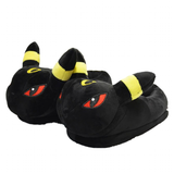 Women's Cute Panda Slippers - Black/Yellow: Rabbit Slippers - One Size - Plush - image 18