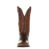 Men's Mid-calf Embroidered Cowboy Boot - Brown - Cowboy Boots - 48 B - PU Leather - image 2
