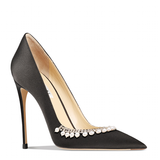 Women's Pearl Leather Wedding Stilettos - White - 1 / 6cm / Bridal Shoes - 41 B - Genuine Leather - image 2