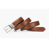 Men's Genuine Leather Reversible Belt - Brown/Black - Men's Belt - 105cm (Waist 90cm) - Genuine Leather - image 11