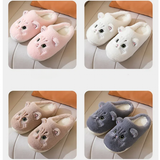 Women's Cute Cozy Cartoon Cat Slippers - Black - Cat Slippers - 46-47 - Plush - image 23