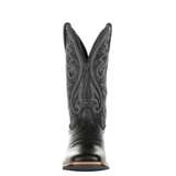 Men's Mid-calf Embroidered Cowboy Boot - Brown - Cowboy Boots - 48 B - PU Leather - image 8