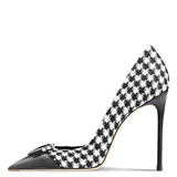 Women's Genuine Leather Patent Pumps - Black 1 - 6cm Heel / Stiletto Shoes - 41 B - Genuine Leather - image 2