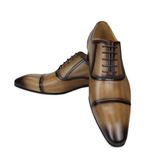 Men's Leather Luxury Custom Dress Shoes - Black - Men's Dress Shoes - 46 B - Genuine Leather - image 14