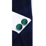 Funki Buys | Neckties | Men's 3 Pcs Stylish Dark Green Tie Set