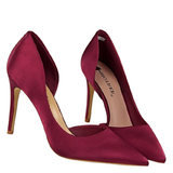 Women's Satin Wedding Party Stilettos - Blue - Party Pumps - 40 B - PU Leather - image 3