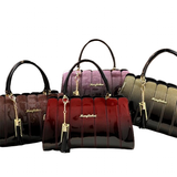Handbags Women's Luxury Handbags - Red - Luxury Handbag - Large - PU Leather - image 19