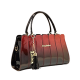 Handbags Women's Luxury Handbags - Red - Luxury Handbag - Large - PU Leather - image 17