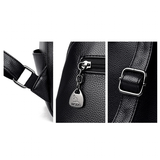 Backpacks Women's Quality Backpack Bag - Black - Backpack Handbag - Medium - PU Leather - image 22