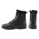 Men's Tactical Military Desert Hiking Boots - Black - Hiking Boots - 46 B - PU Leather - image 14