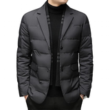 Men's Quality Down Winter Warm Jacket - Black - 2 / Short / Down Dress Jacket - 4XL (EUR XL) - Polyester/Down - image 35