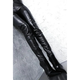 Women's Luxury Thigh High Stiletto Boots - Black - Thigh High Boots - 47 B - PU Leather - image 16
